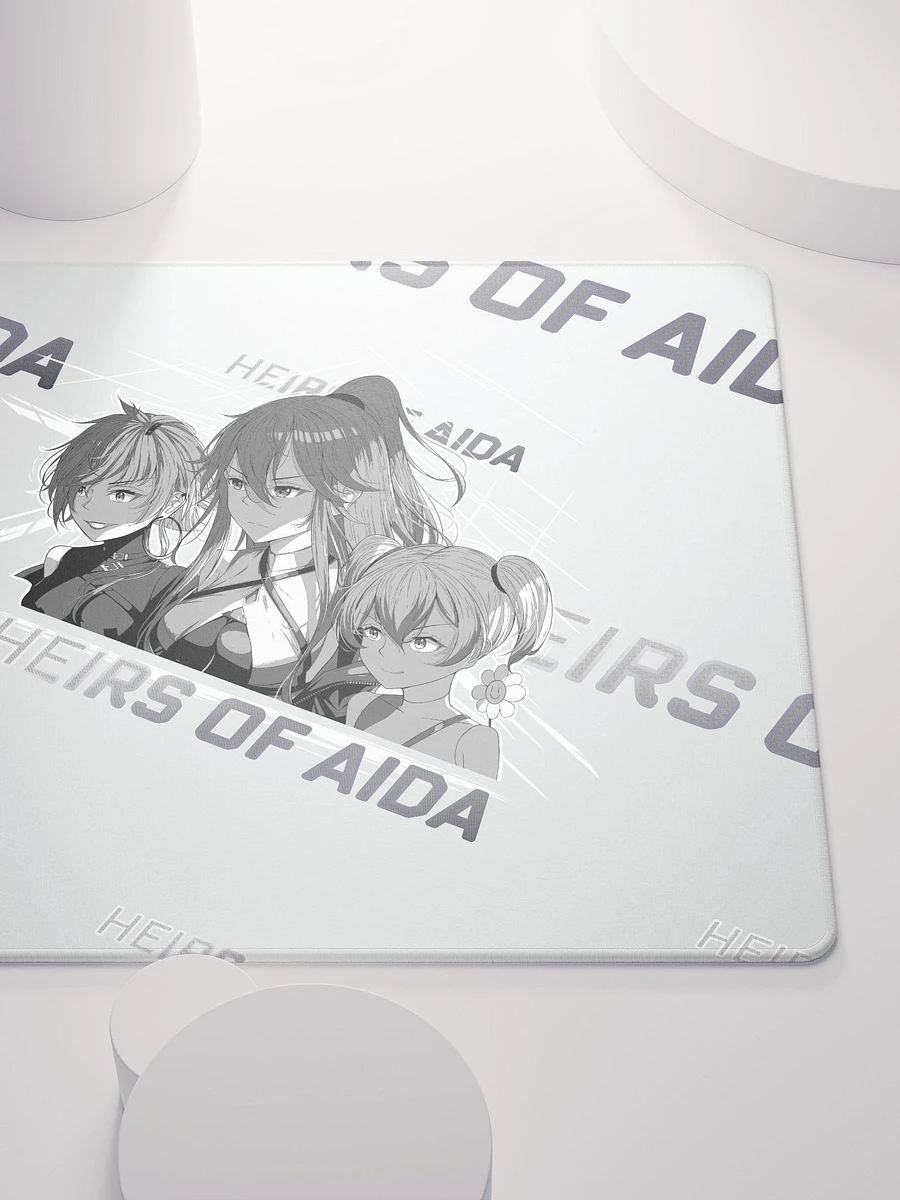 Mouse Pad - Heirs of Aida (Black and White) (Tower of Fantasy) product image (5)