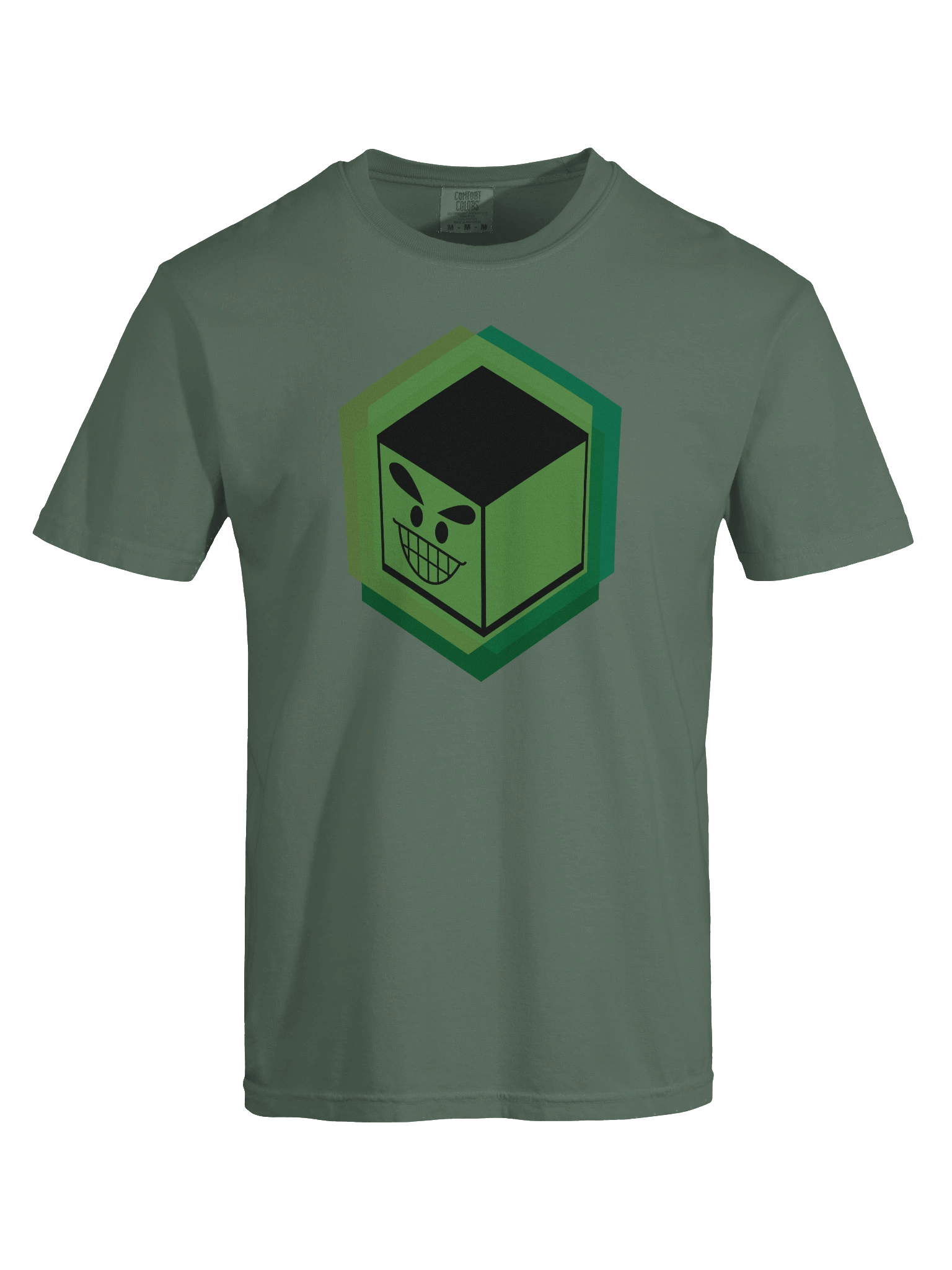 legally distinct cube man tee - leaf product image (7)