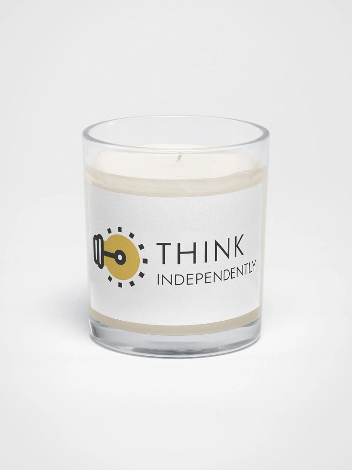 think independently, Soy Wax Candle product image (1)