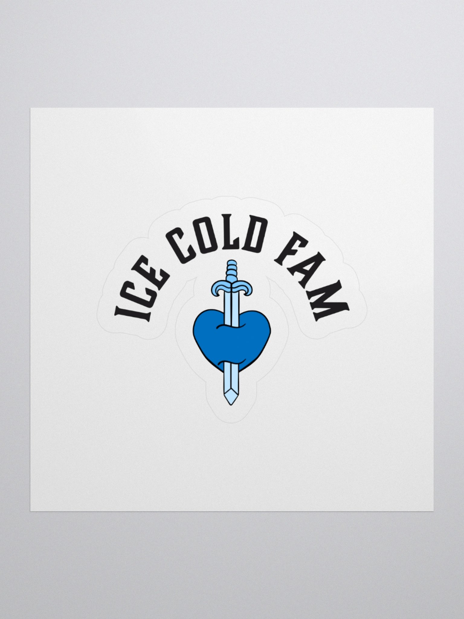 "Cold Heart" Sticker product image (1)