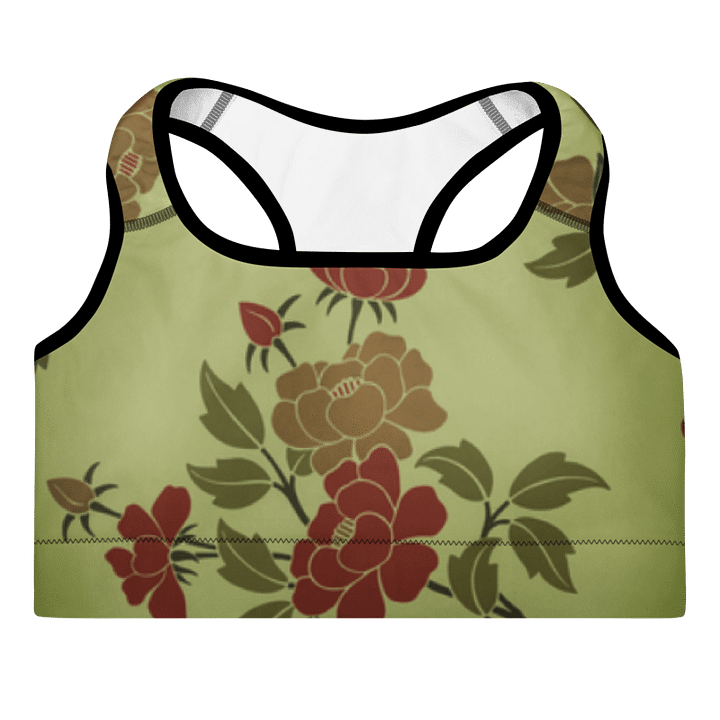 Japanese Floral. Sports Bra product image (1)