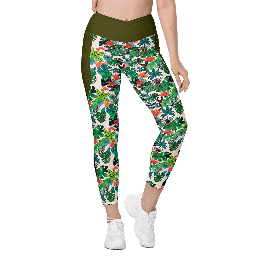Tropical Leggings with Pockets product image (3)