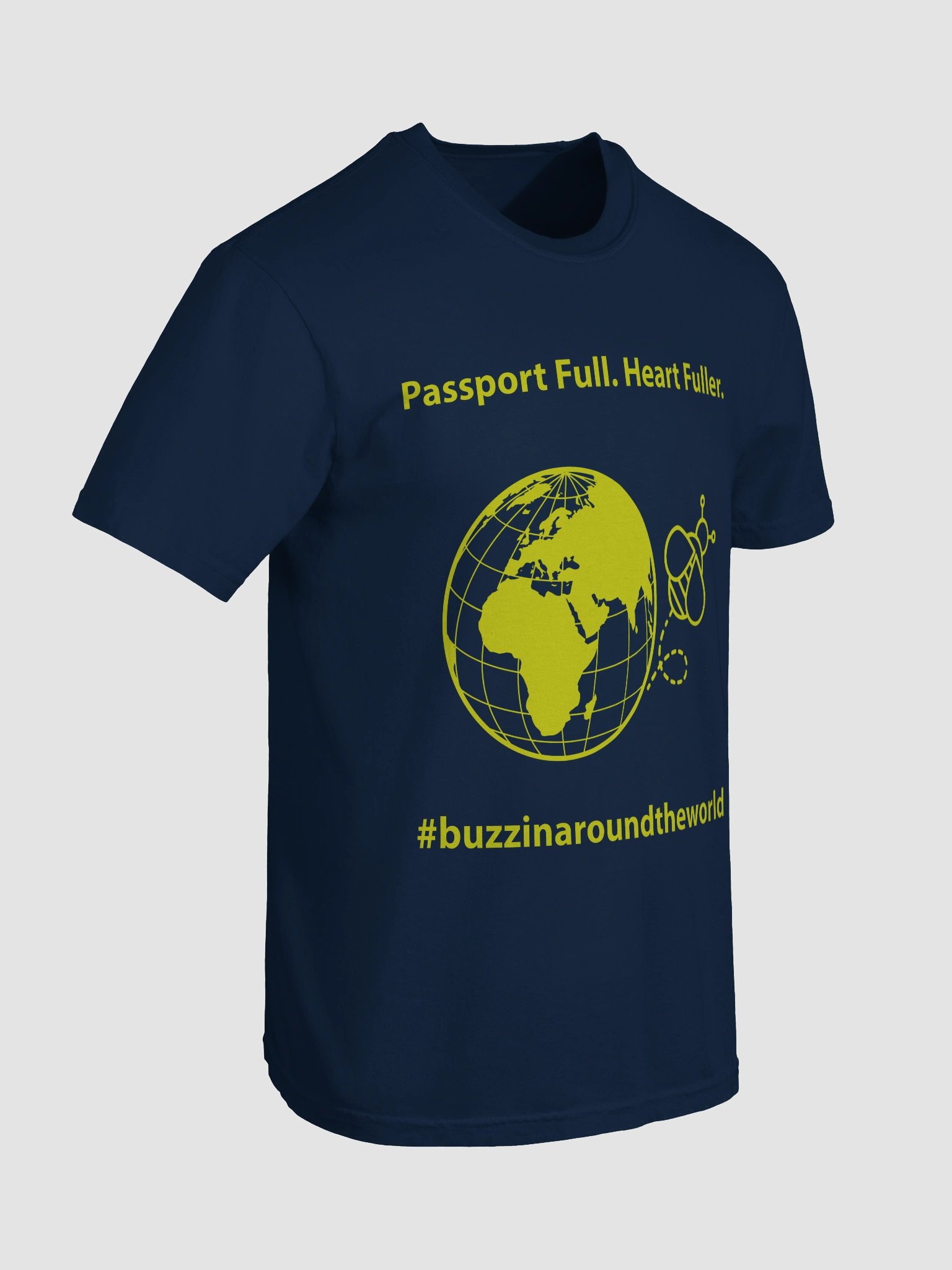 Passport Full. Heart Fuller. - T-Shirt - Classic Colors product image (87)