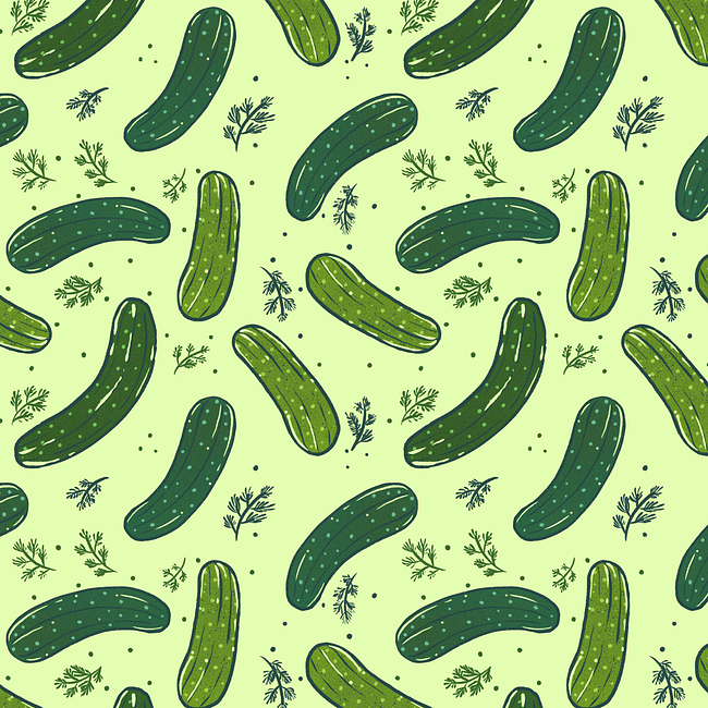 Dill Pickles Pattern