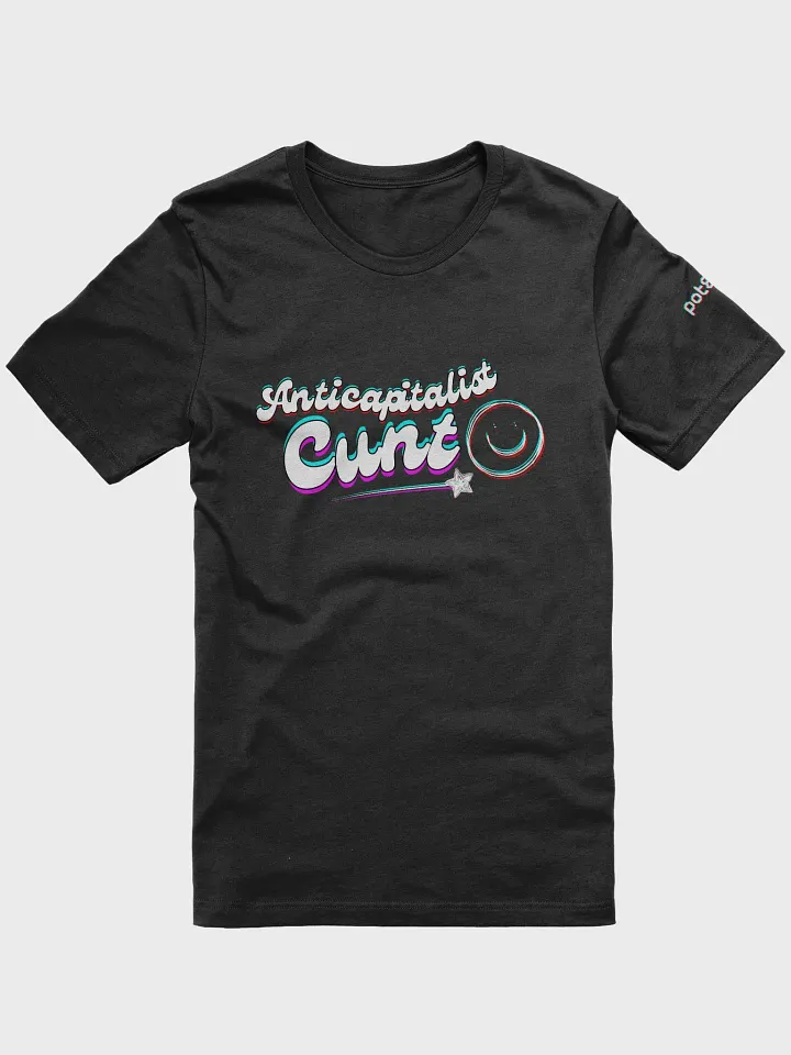 ANTICAPITALIST C*NT 3D supersoft tee product image (1)