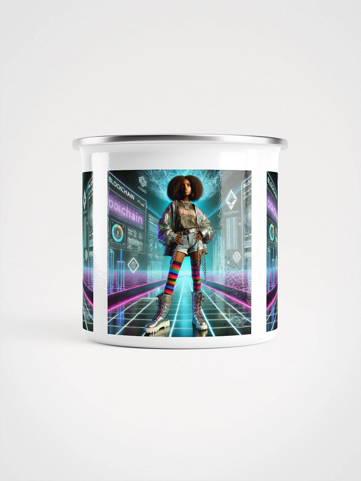 Meta Kid #4 Enamel Mug product image (2)