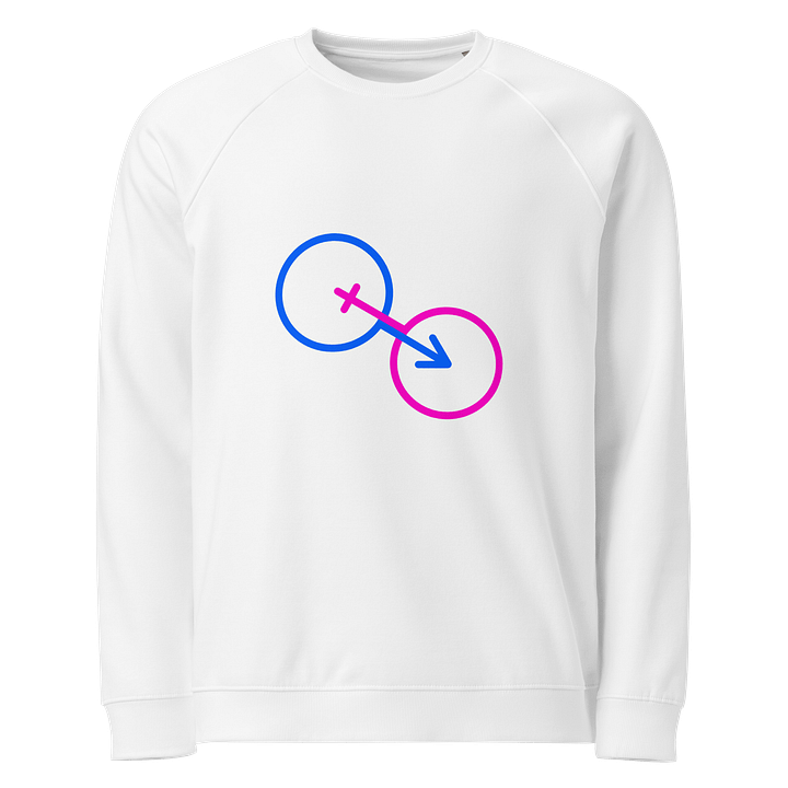 Normal Gender Symbols Unity Organic Sweatshirt product image (1)