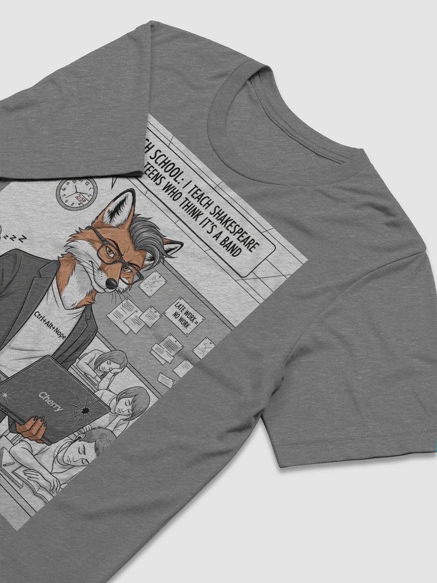 Ctrl+Alt+Nope Fox High School Tee product image (68)