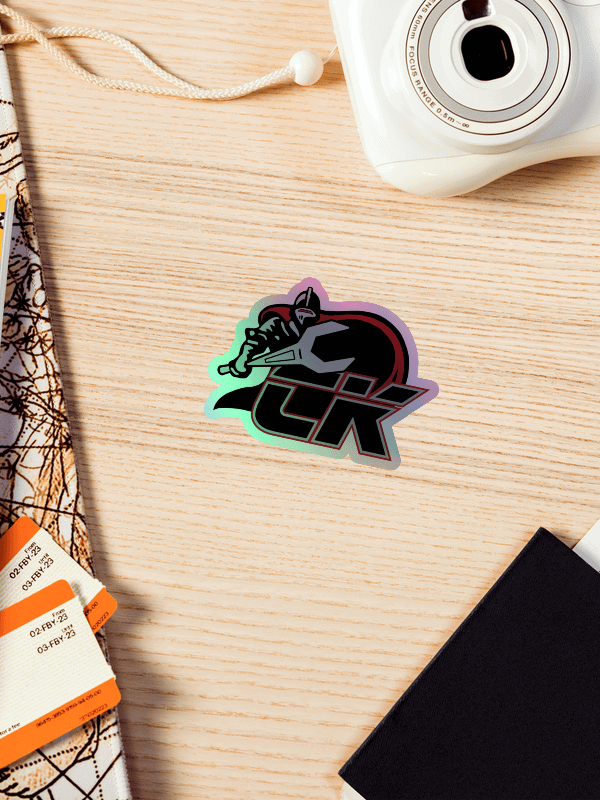 Knight Holographic Sticker product image (2)