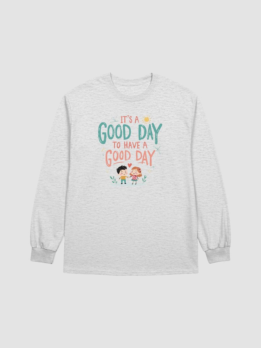 Good Day Illustration Long Sleeve Tee product image (7)
