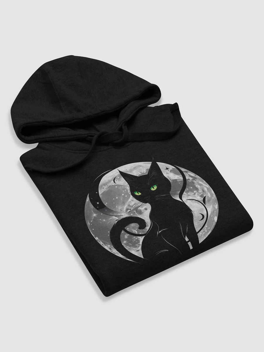 Midnight Whiskers Black Cat T-Shirt product image (13)