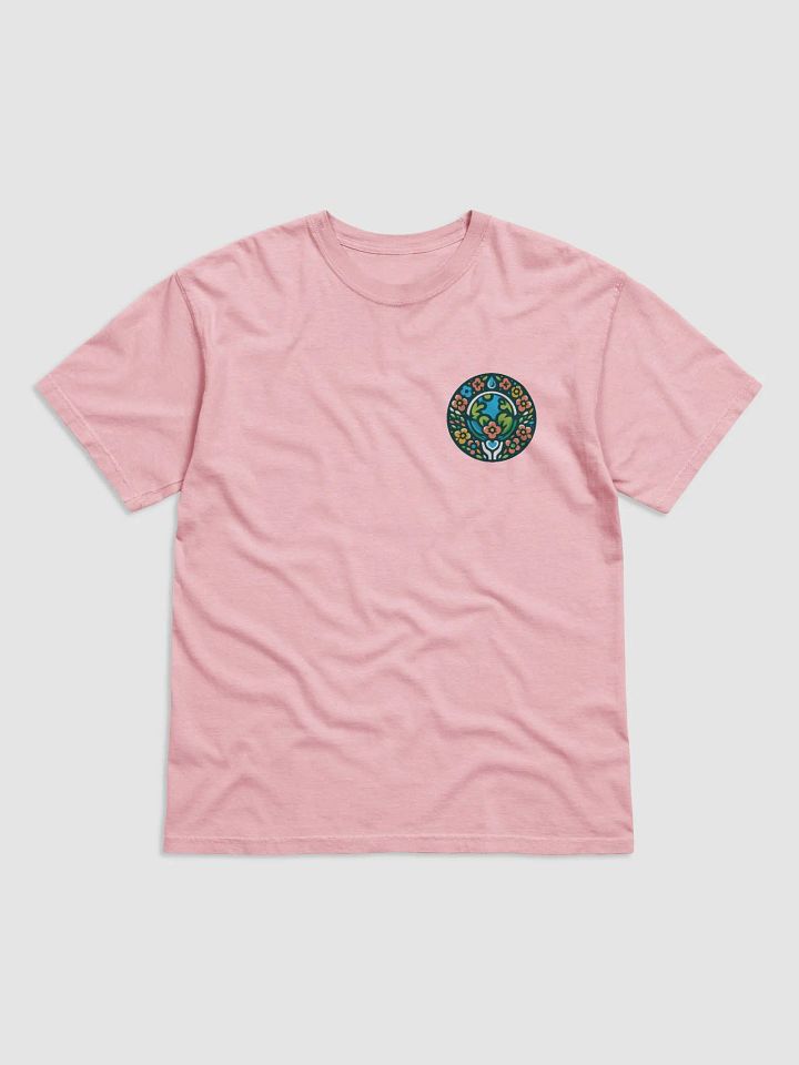 Floral Harmony Cotton T-Shirt product image (3)
