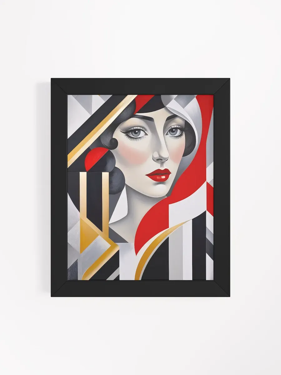 Scarlet Lady - Wall Art - Framed product image (33)