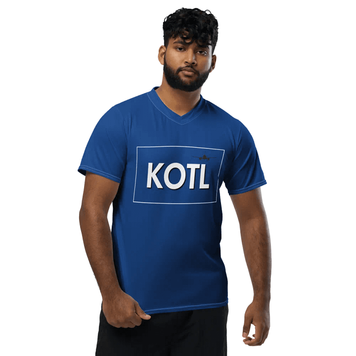 All-Over Print Recycled Unisex Sports Jersey - KOTL product image (1)