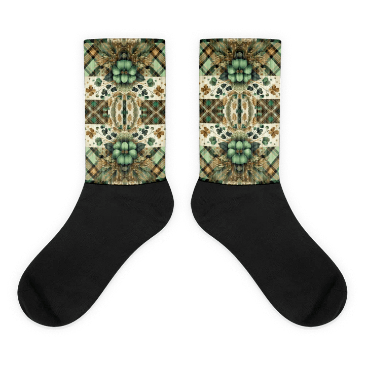Green Kaleidoscope Dream Socks product image (1)