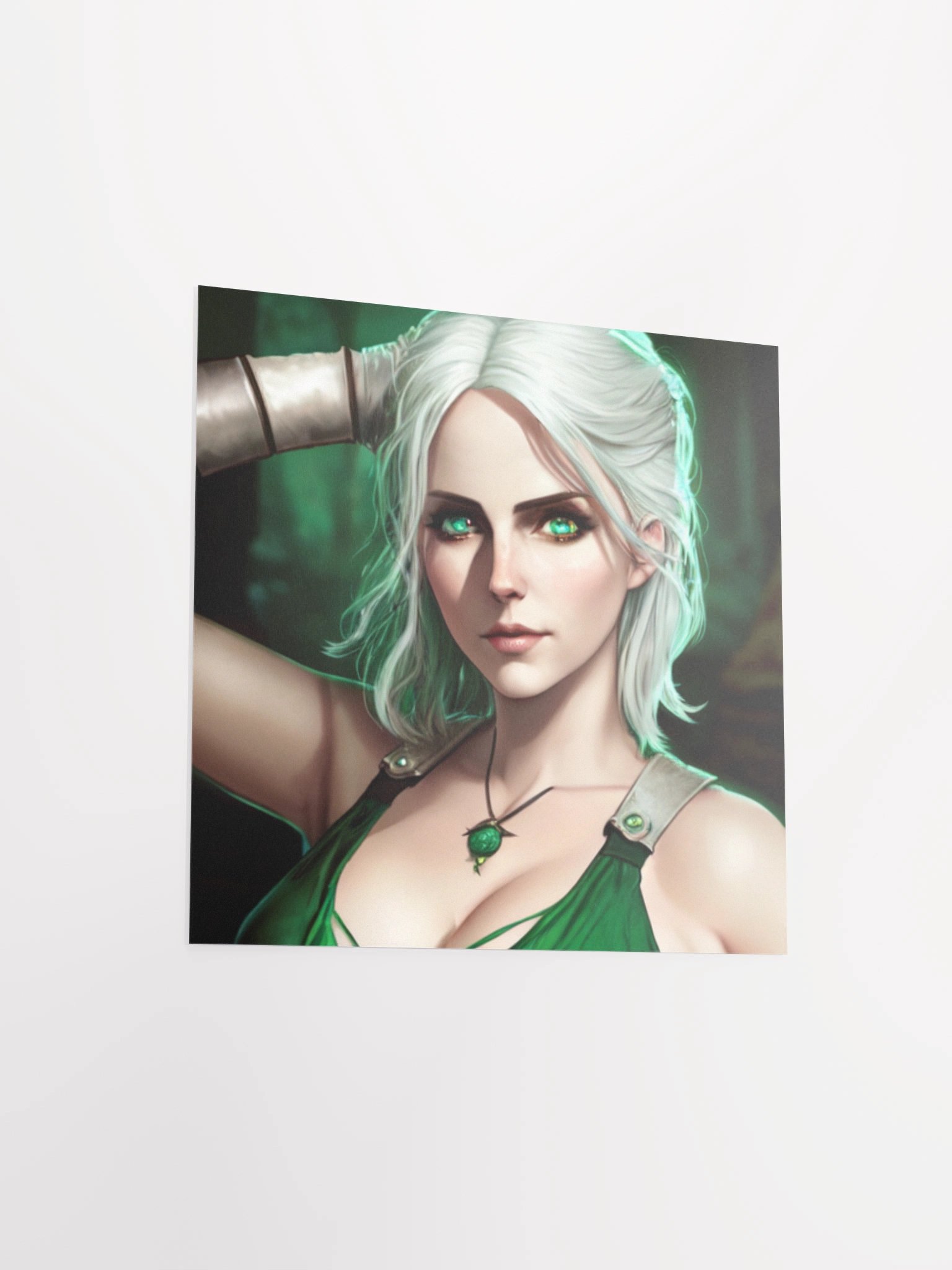 Confident Emerald Poster product image (11)
