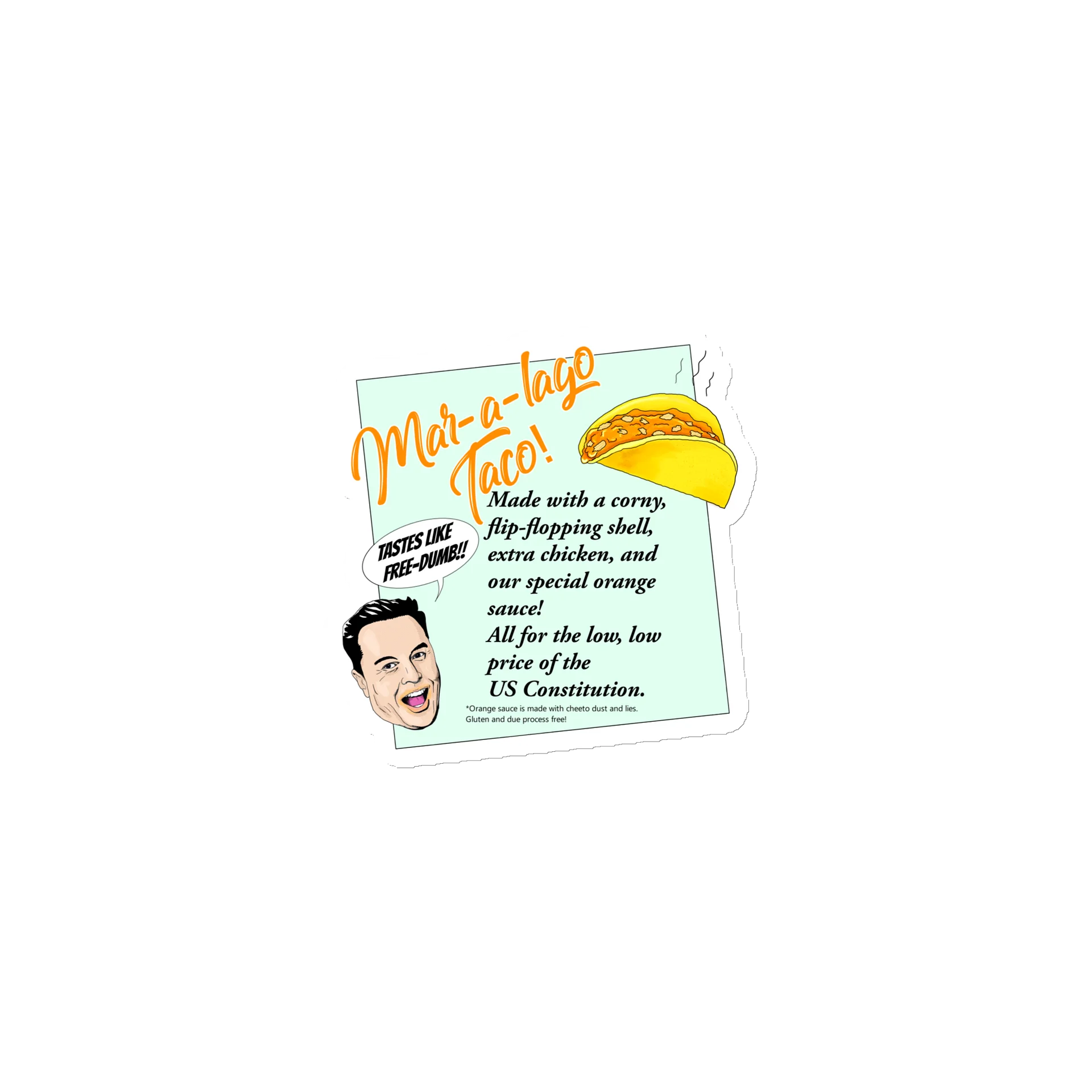 Mar-a-lago Taco Magnet product image (1)