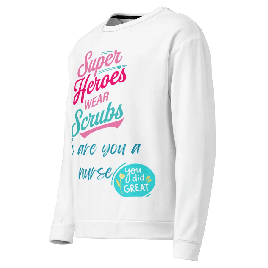 Nurse Appreciation All-Over Print Sweatshirt product image (3)