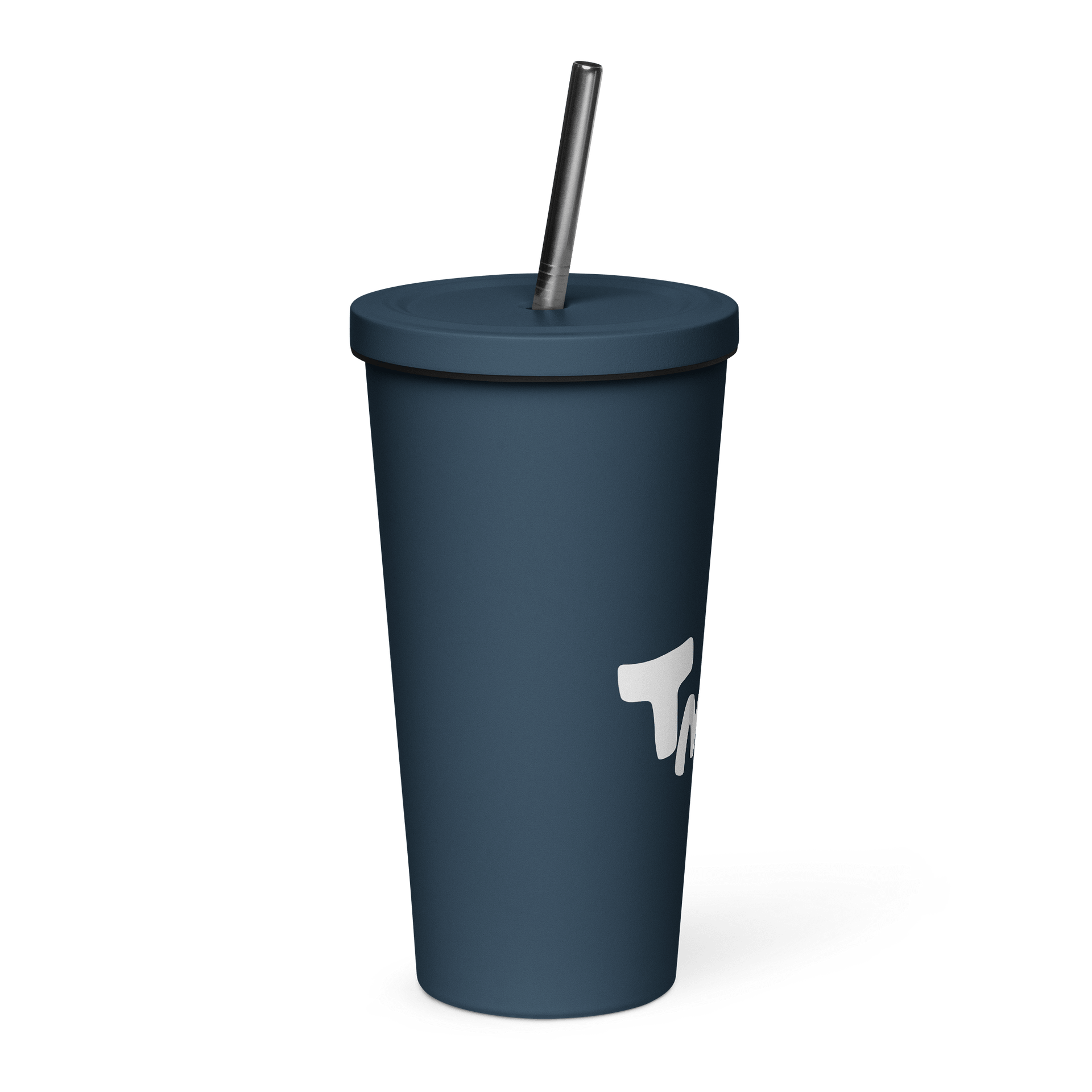 Modern TMPC Logo: Insulated Tumbler with Straw product image (4)