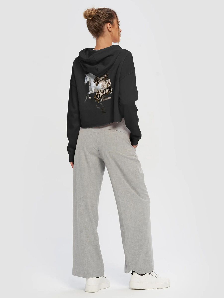 REVELATION 19:1 Women’s Cropped Hoodie product image (6)
