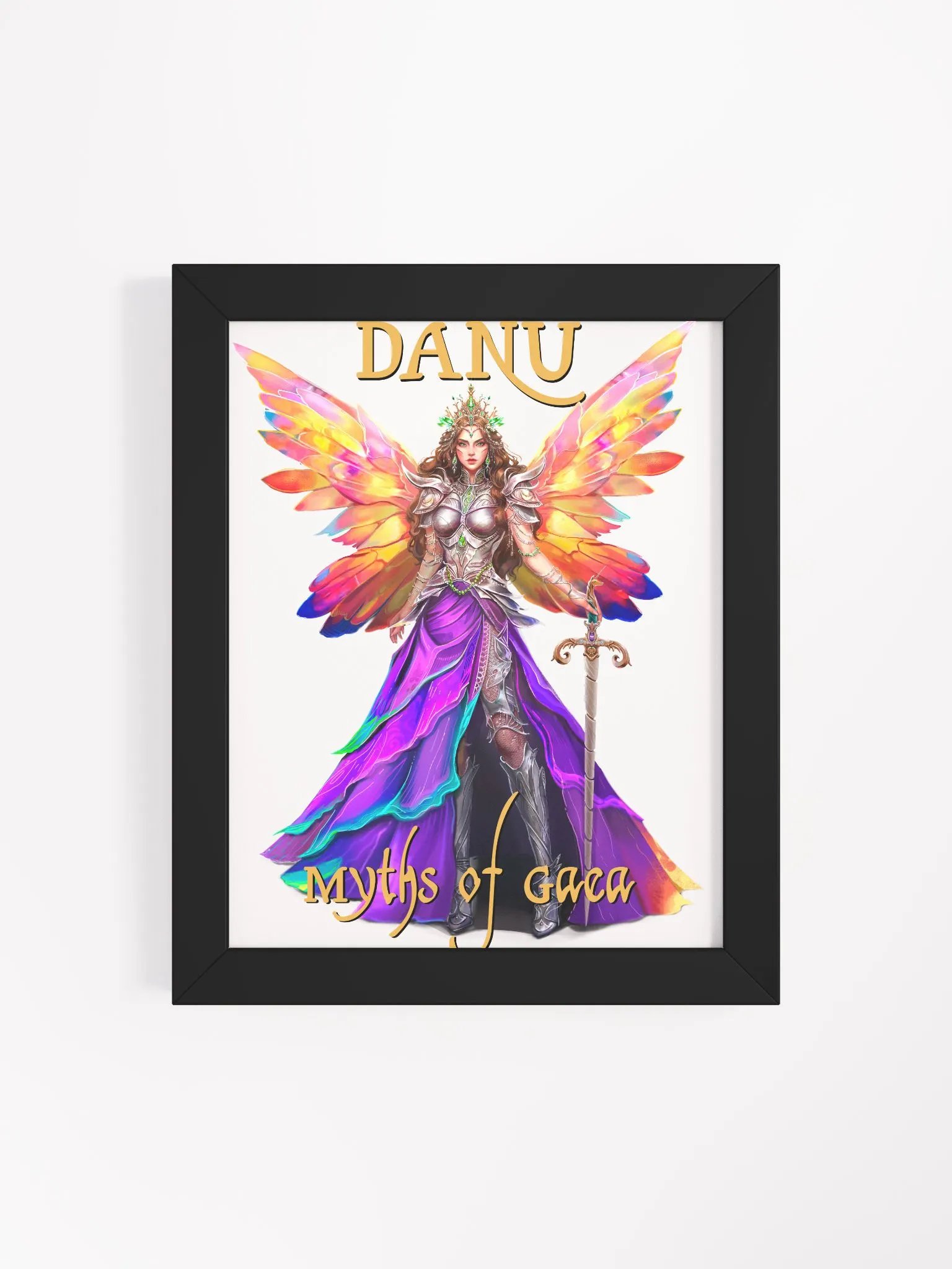 DANU - Myths of Gaea Campaign | Eco-Friendly Matte Poster Art product image (4)