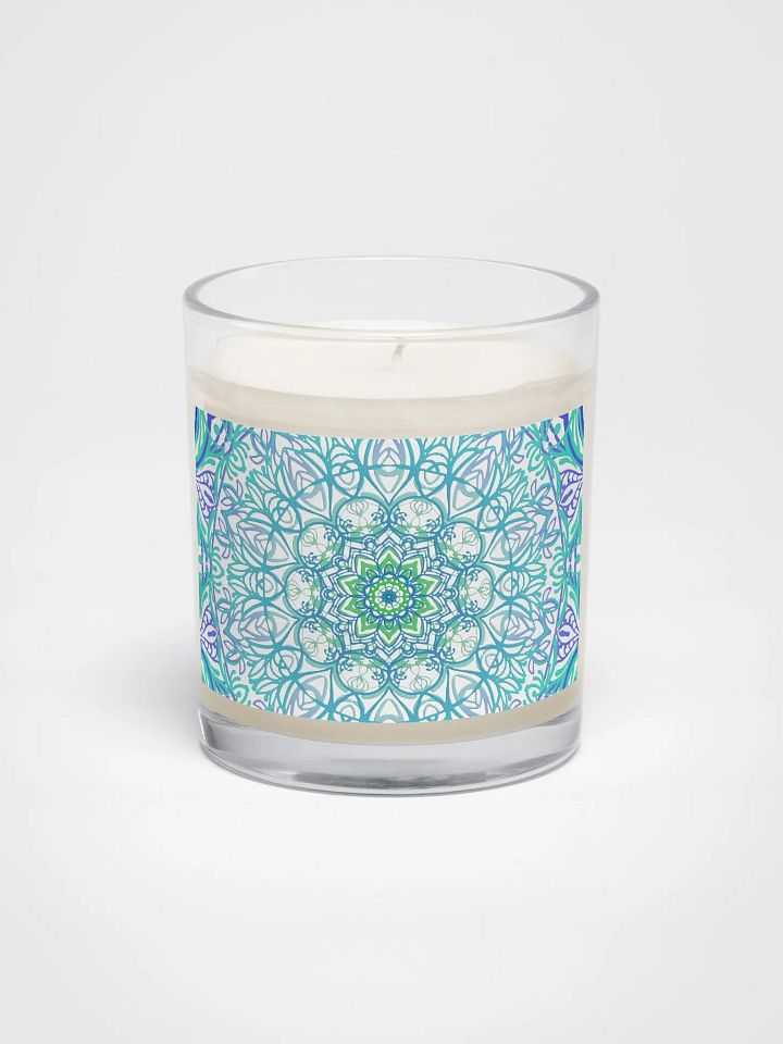 Mandala Harmony Soy Wax Candle product image (1)