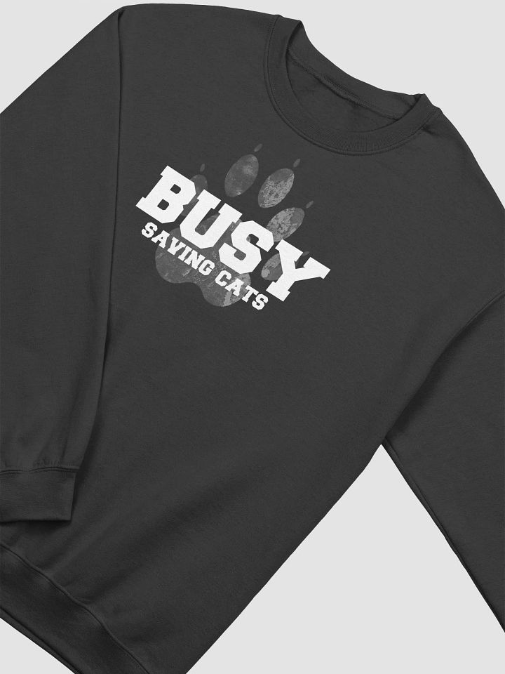 busy saving cats crewneck product image (2)