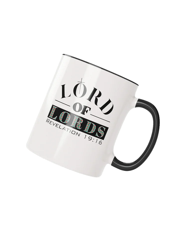 Lord of Lords Christian 11 & 15 oz Mug | Jesus Christ Faith Gift | Inspirational Coffee Cup for Believers product image (3)