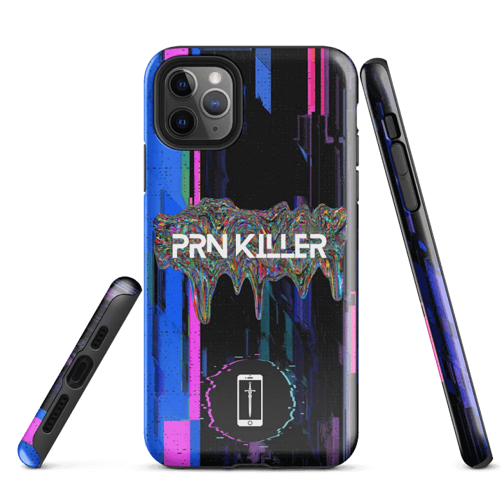 PRN KILLER "Glitch" Tough iPhone Case product image (1)