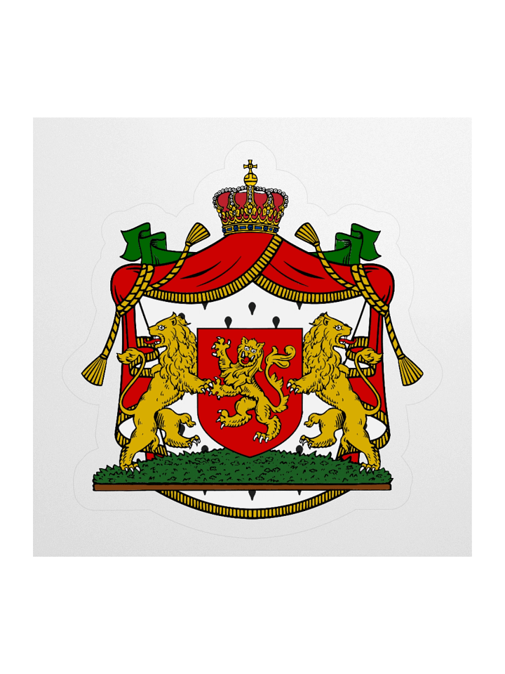 Royal Arms of Bulgaria Kiss Cut Sticker product image (1)
