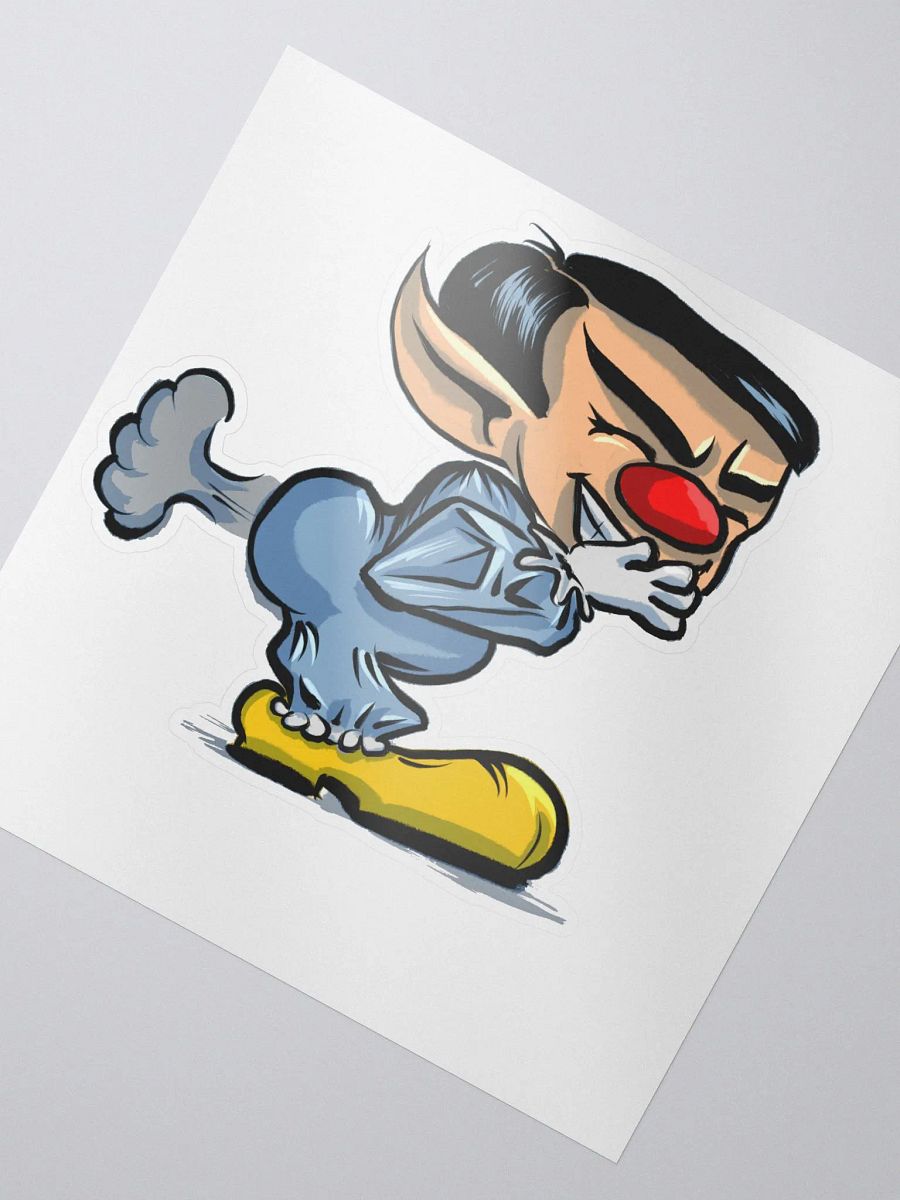 Clown Fart Sticker product image (2)