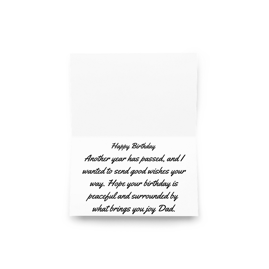 Birthday card - Child to parent product image (3)