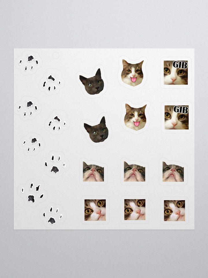 Domestic Purr Machines Small Emote Sticker Set product image (1)