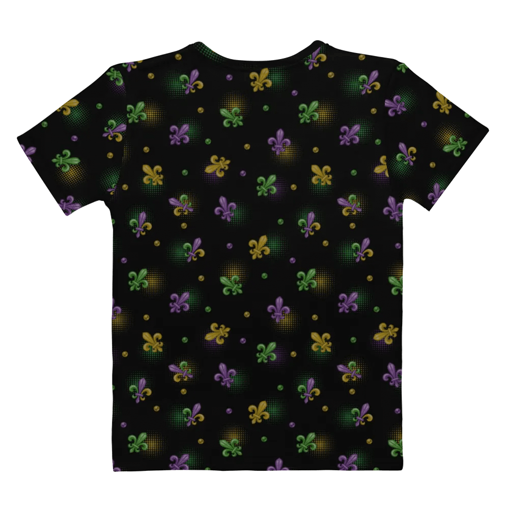 Mardi Gra All Over Print T-shirt product image (9)