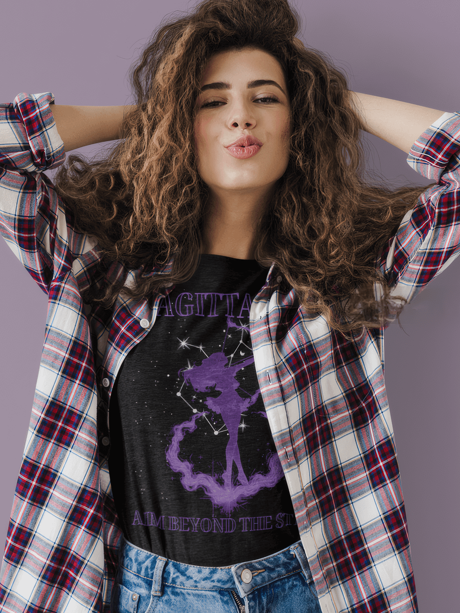 Aim Beyond The Stars Sagittarius Tee product image (3)