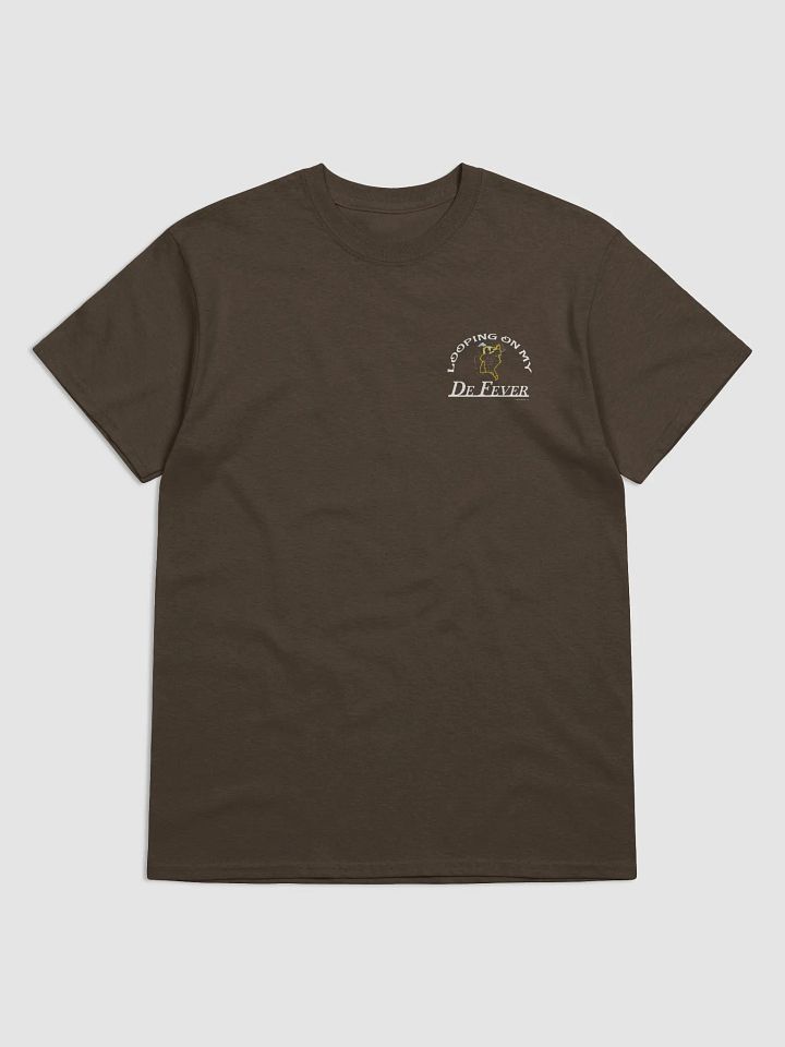 Looping On My DeFever - T-Shirt - Dark Shirt w/White Logo product image (2)