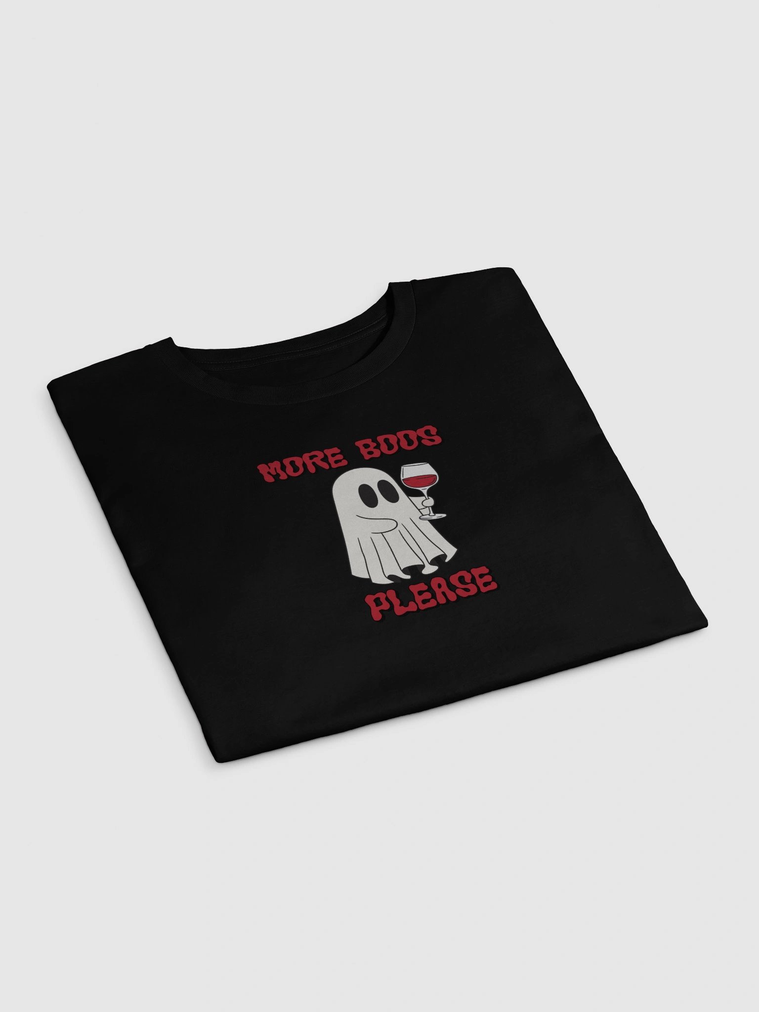 More Boos Please Crop Top - Wine product image (3)