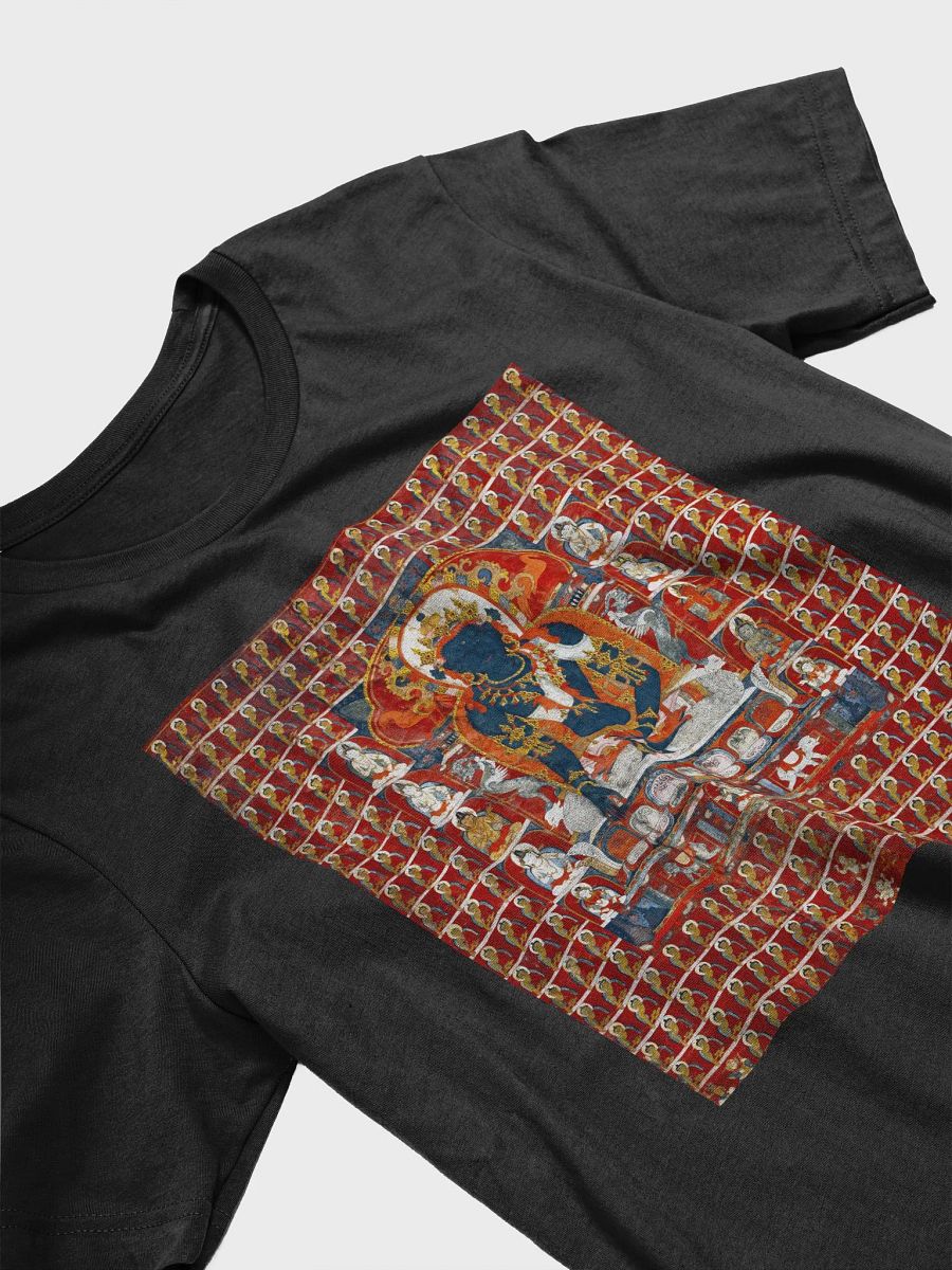 Buddha Akshobhya Mandala Traditional Buddhist Thangka Art Unisex T-Shirt product image (3)