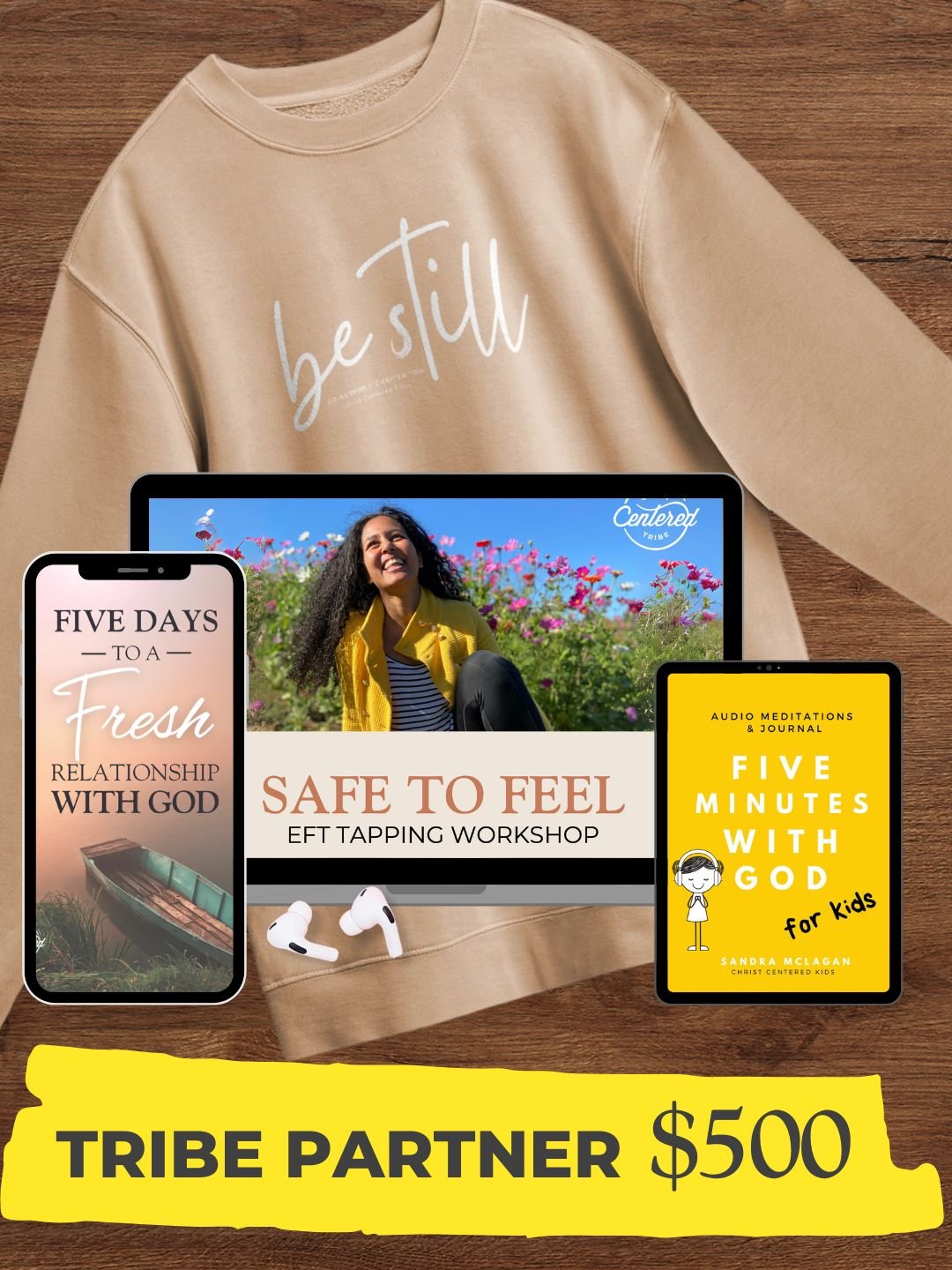 Partner with the Tribe $500 (Get a Sweatshirt + Digital Bundle) product image (1)