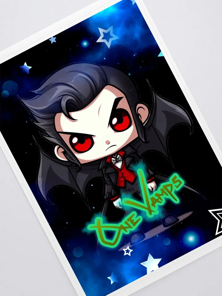 OneVamps Vamps Sticker- Blue Stars product image (1)