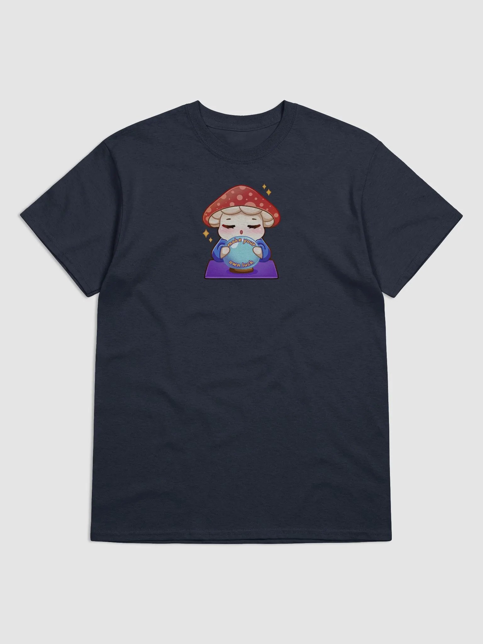 Fortune Teller Mushie Cotton T-Shirt product image (2)