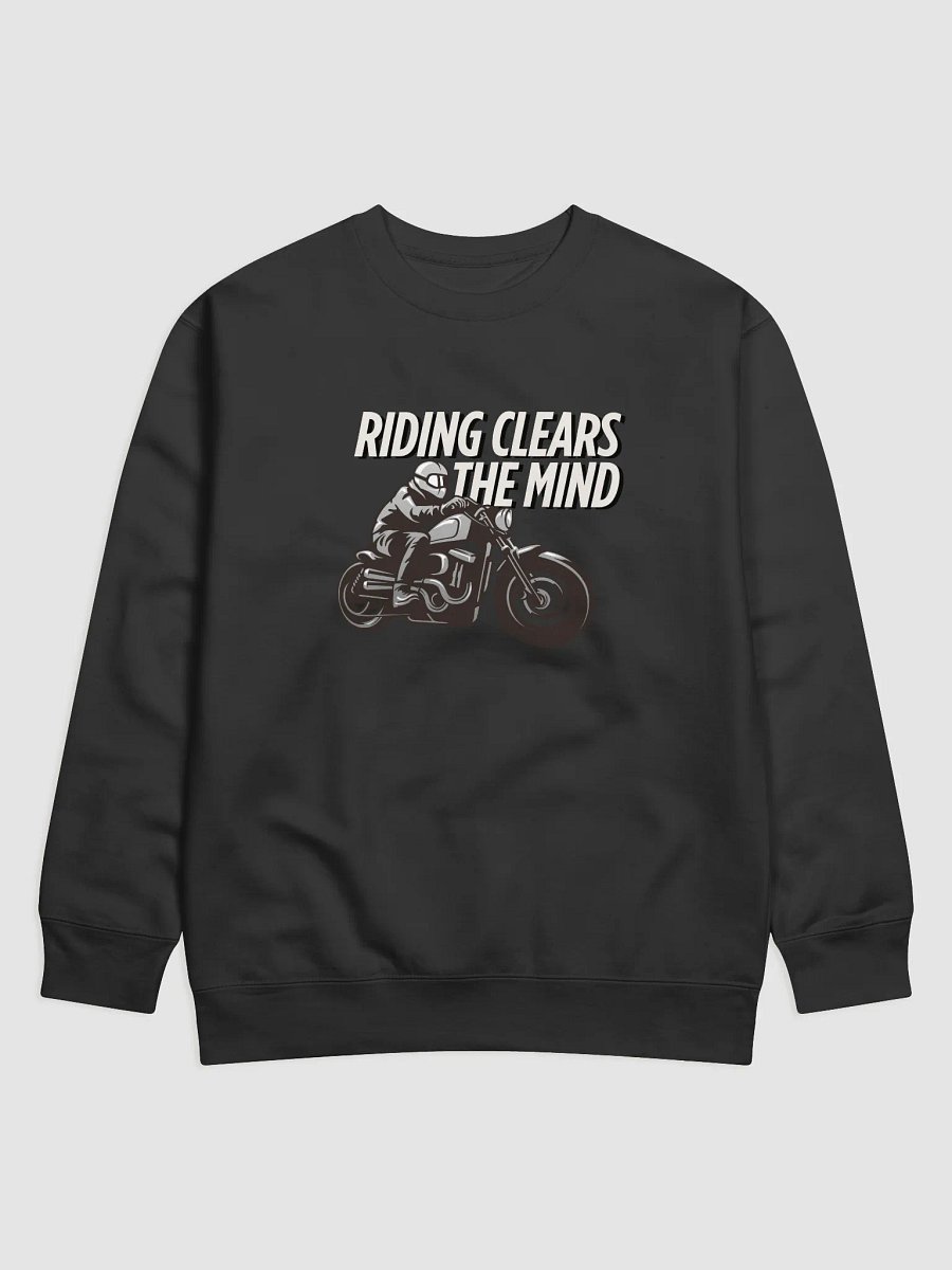 Rider's Mindset Premium Sweatshirt | Riding clears the mind. product image (6)