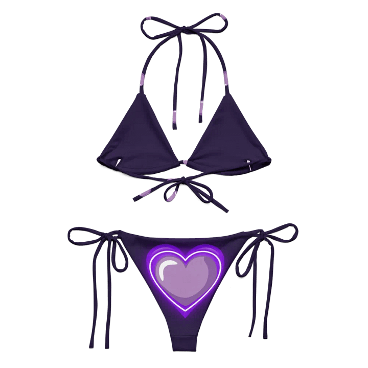 PURPLE HEARTS BIKINI product image (1)
