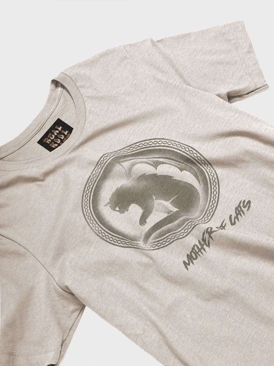 Mother Of Cats Beige/White TShirt product image (3)
