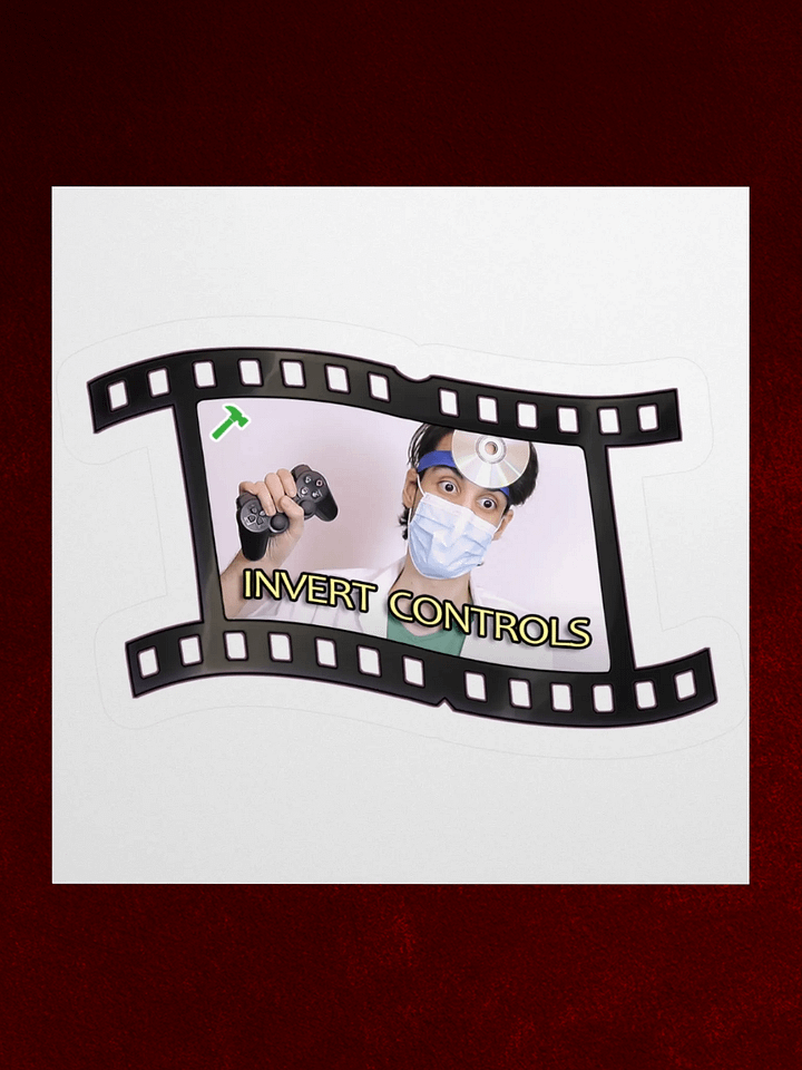 StreamReel | Invert controls Sticker product image (1)