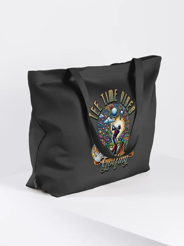 Tee Time Vibes Golfing Swing into Style Tote Bag product image (1)
