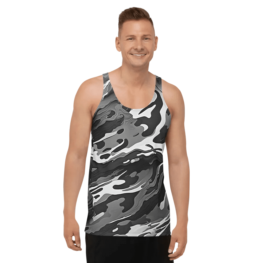 Harmony Monochrome Custom Tank Top product image (8)