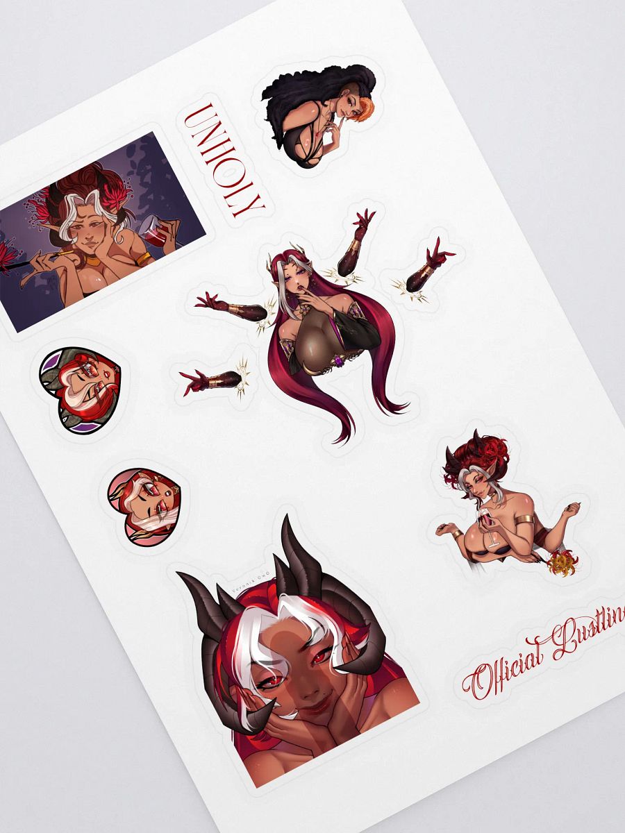 Ultimate Unholy Vashti Sticker Set product image (1)