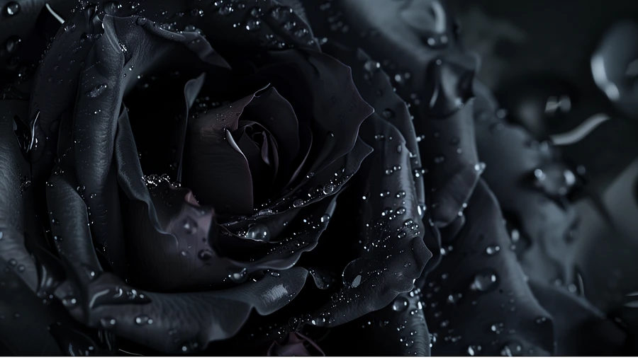 Black Rose Wallpaper Beautiful Aesthetic Visual Desktop Background HD 4k 3840x2160 1920x1080 for PC and Laptop product image (1)