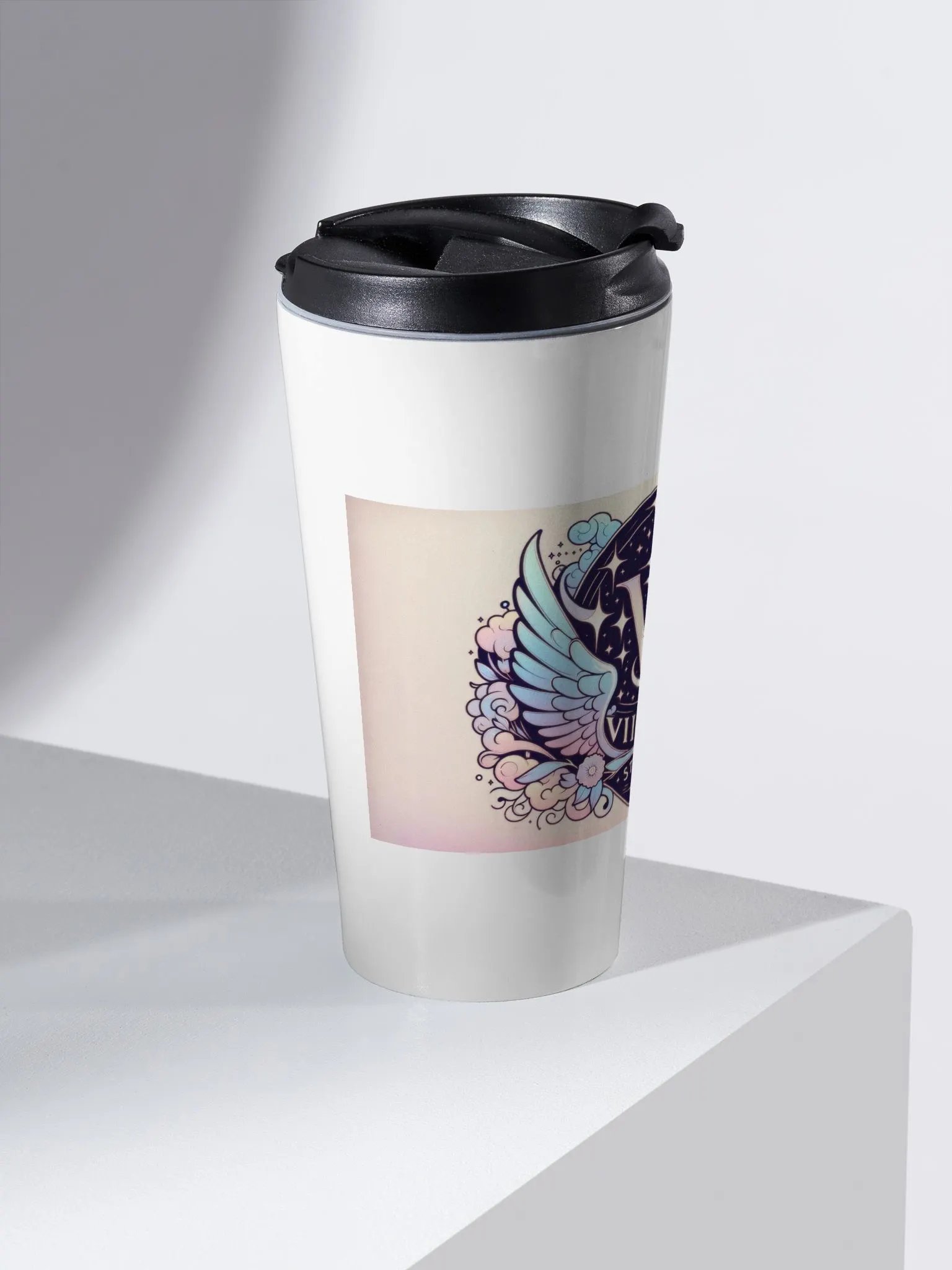 Whimsical Wings Stainless Steel Travel Mug product image (2)